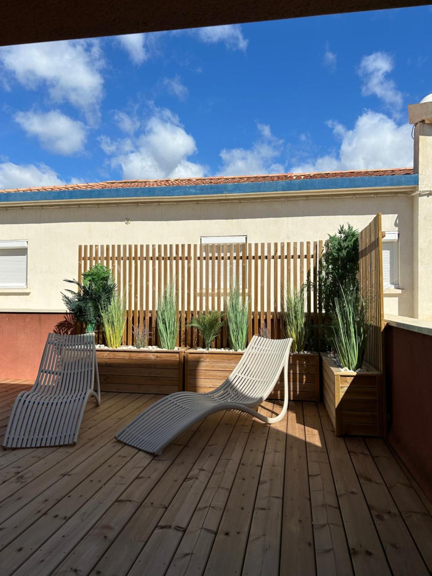Logis Hotel De La Clape Narbonne-Plage Exterior foto
